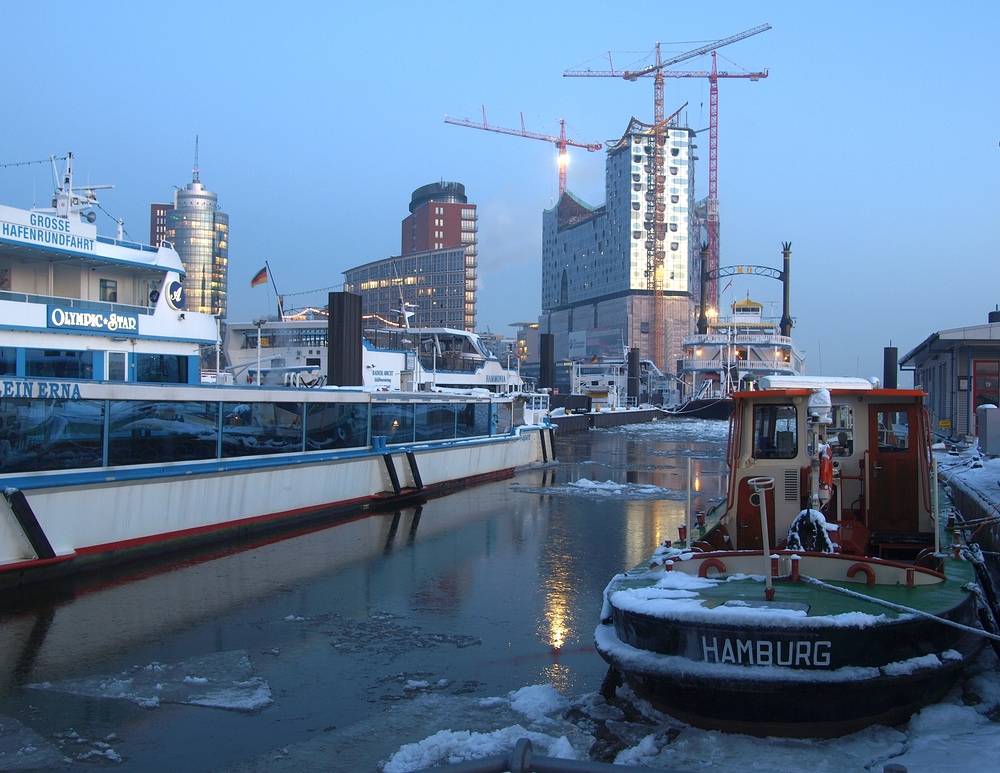 Frostige Elbphilharmonie