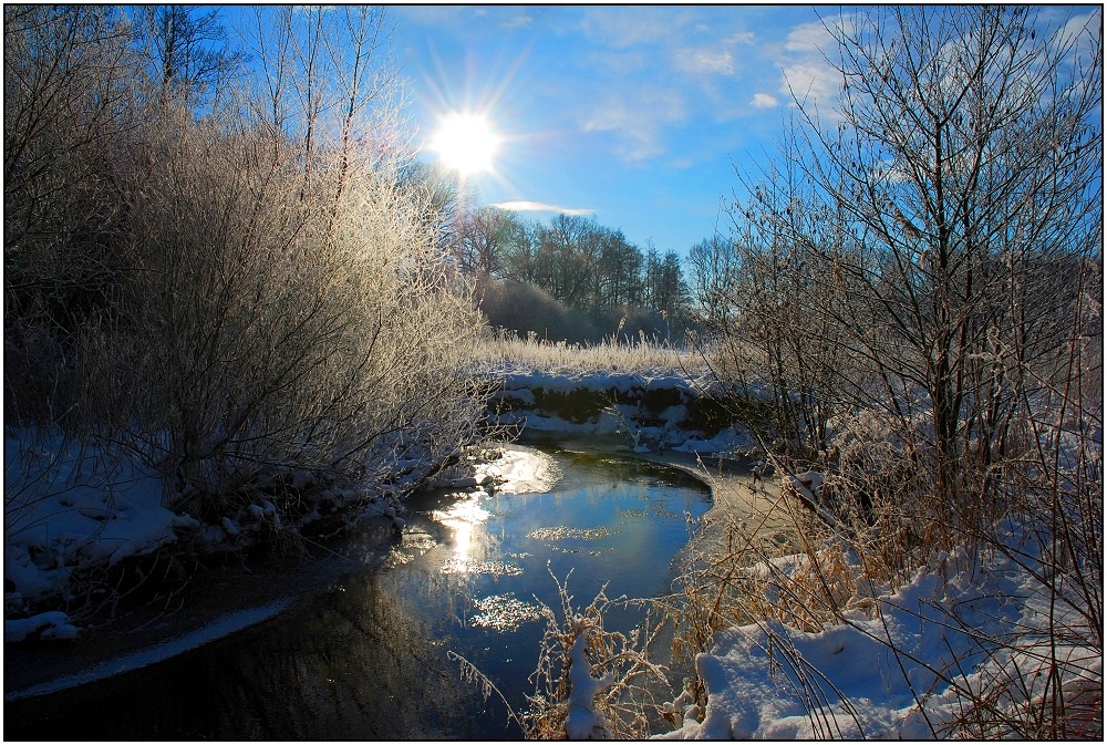 frostige Kälte