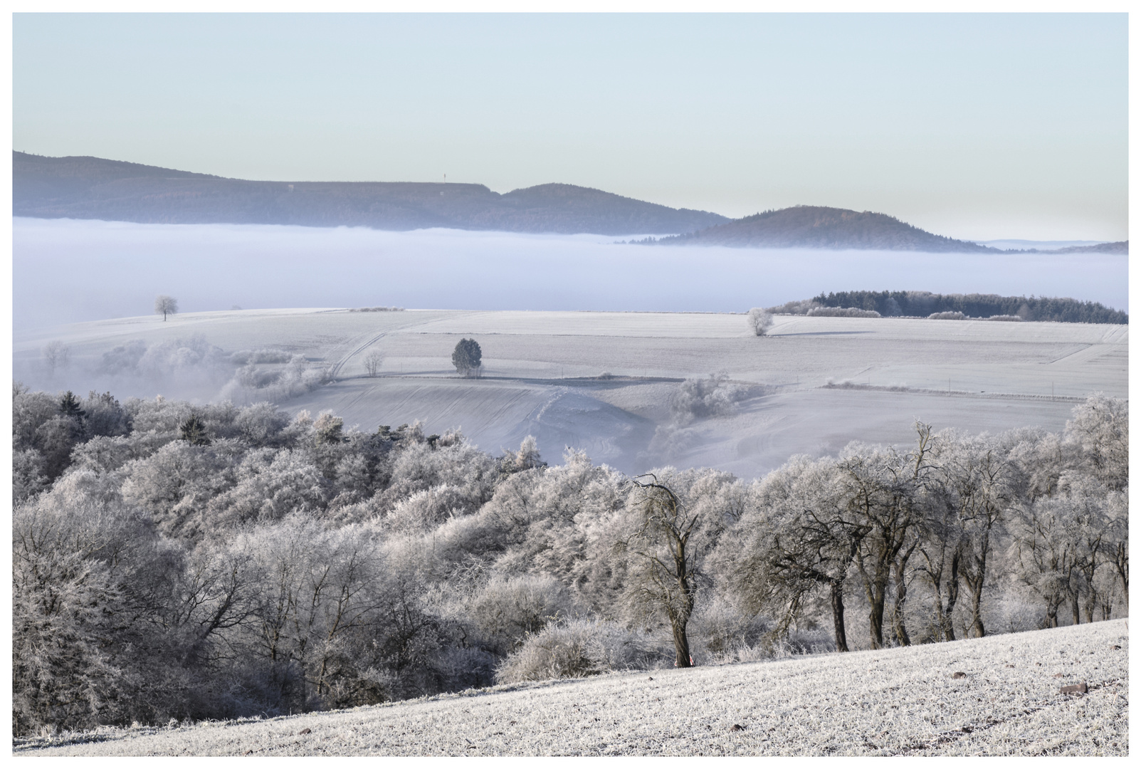 Frostige Morgenstimmung