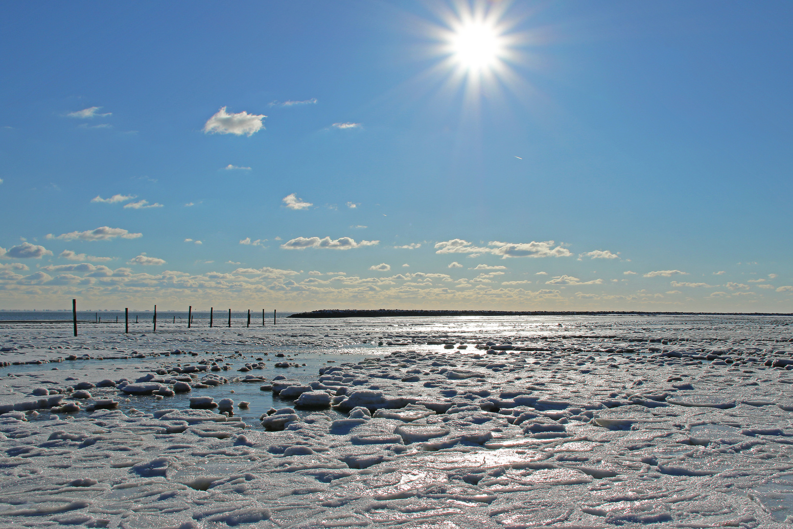 Frostige Nordsee
