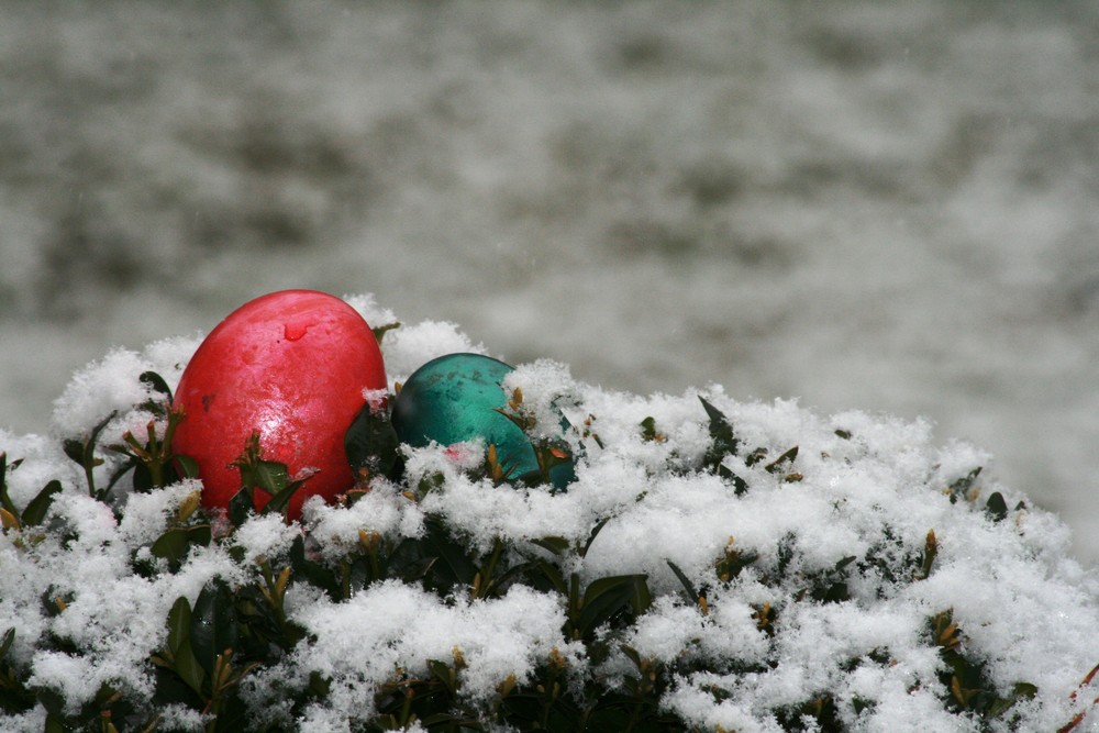 Frostige Ostern