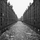 Frostige Speicherstadt