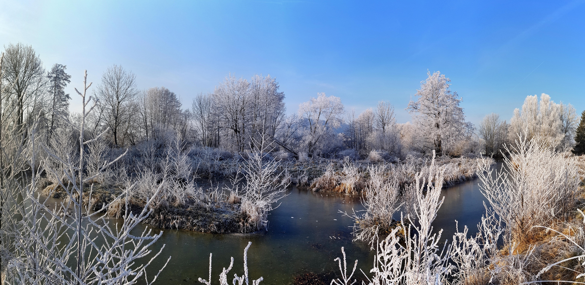 Frostige Tauberauen.