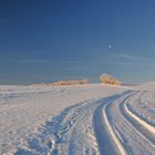 Frostige Wege über Land