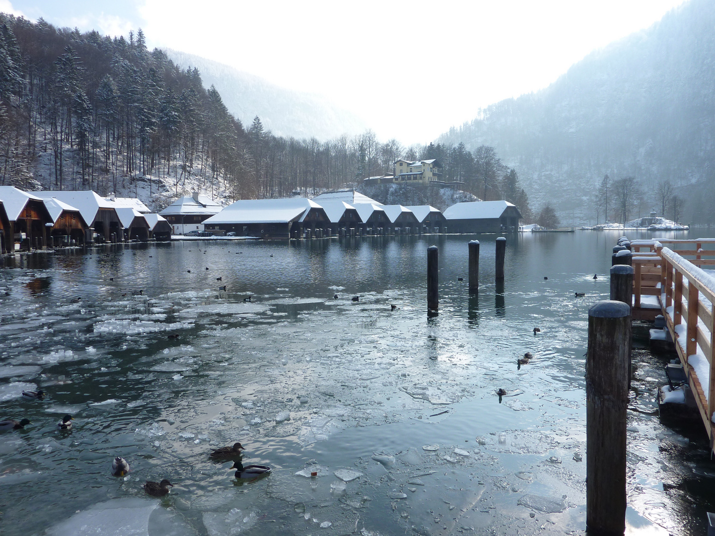 Frostige Wintertage am Königssee