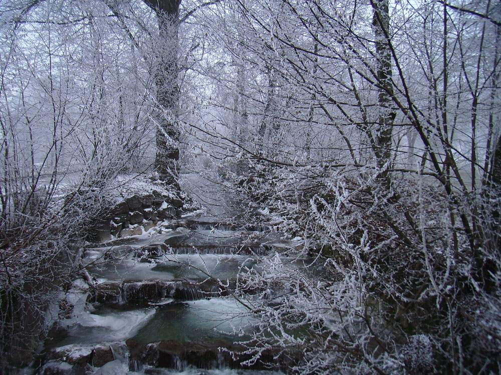 frostiger Durchblick