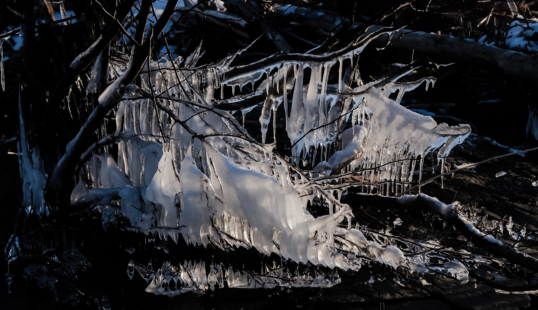 Frostiger Durchblick