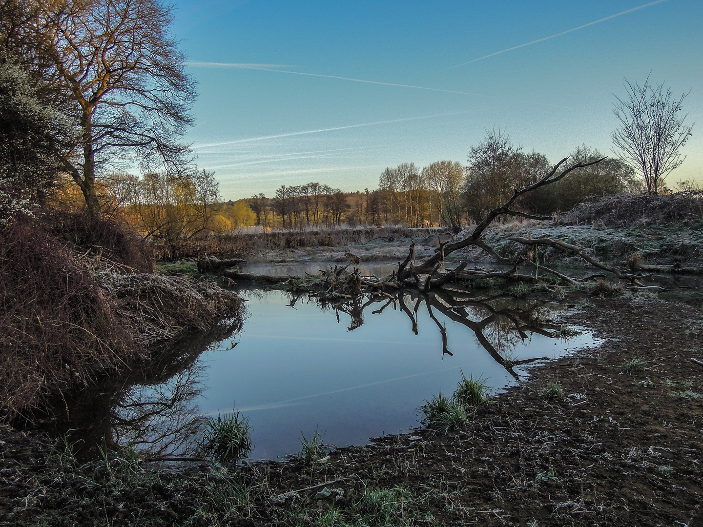 Frostiger Frühlingsmorgen Foto &amp; Bild | landschaft, bach, fluss &amp; see ...