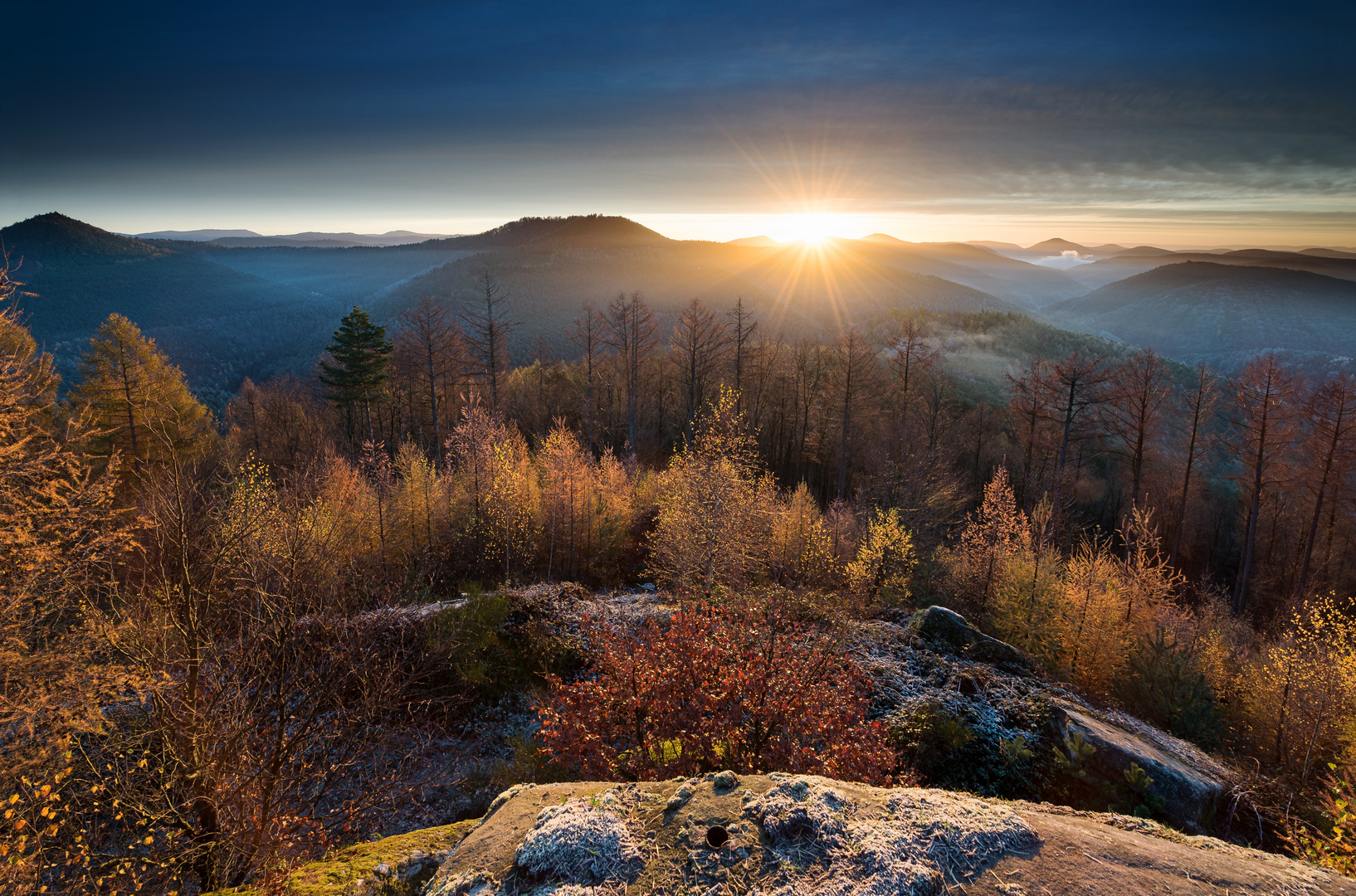 Frostiger Herbstmorgen