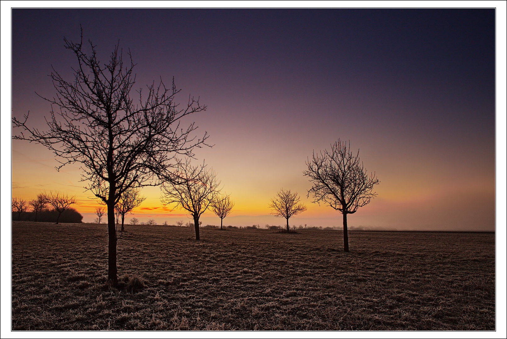 Frostiger Morgen