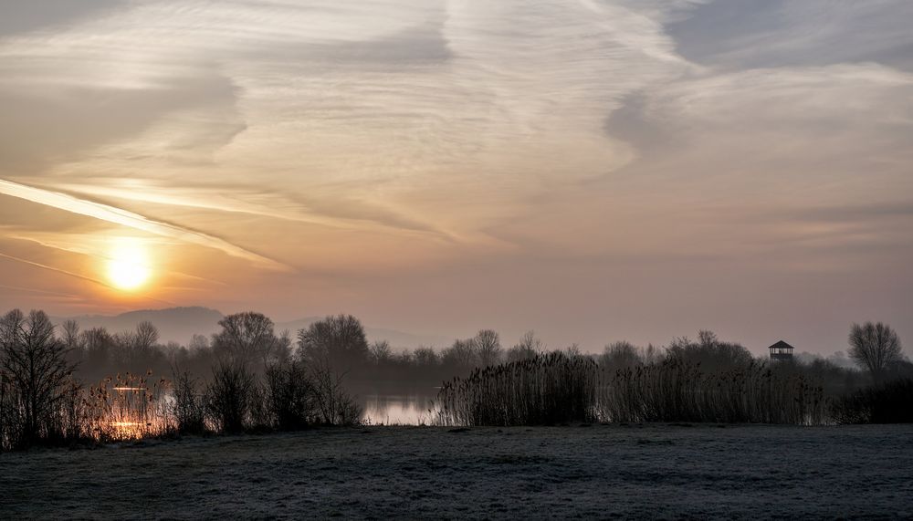 Frostiger Morgen ...