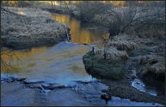 Frostiger Morgen am Perlenbach