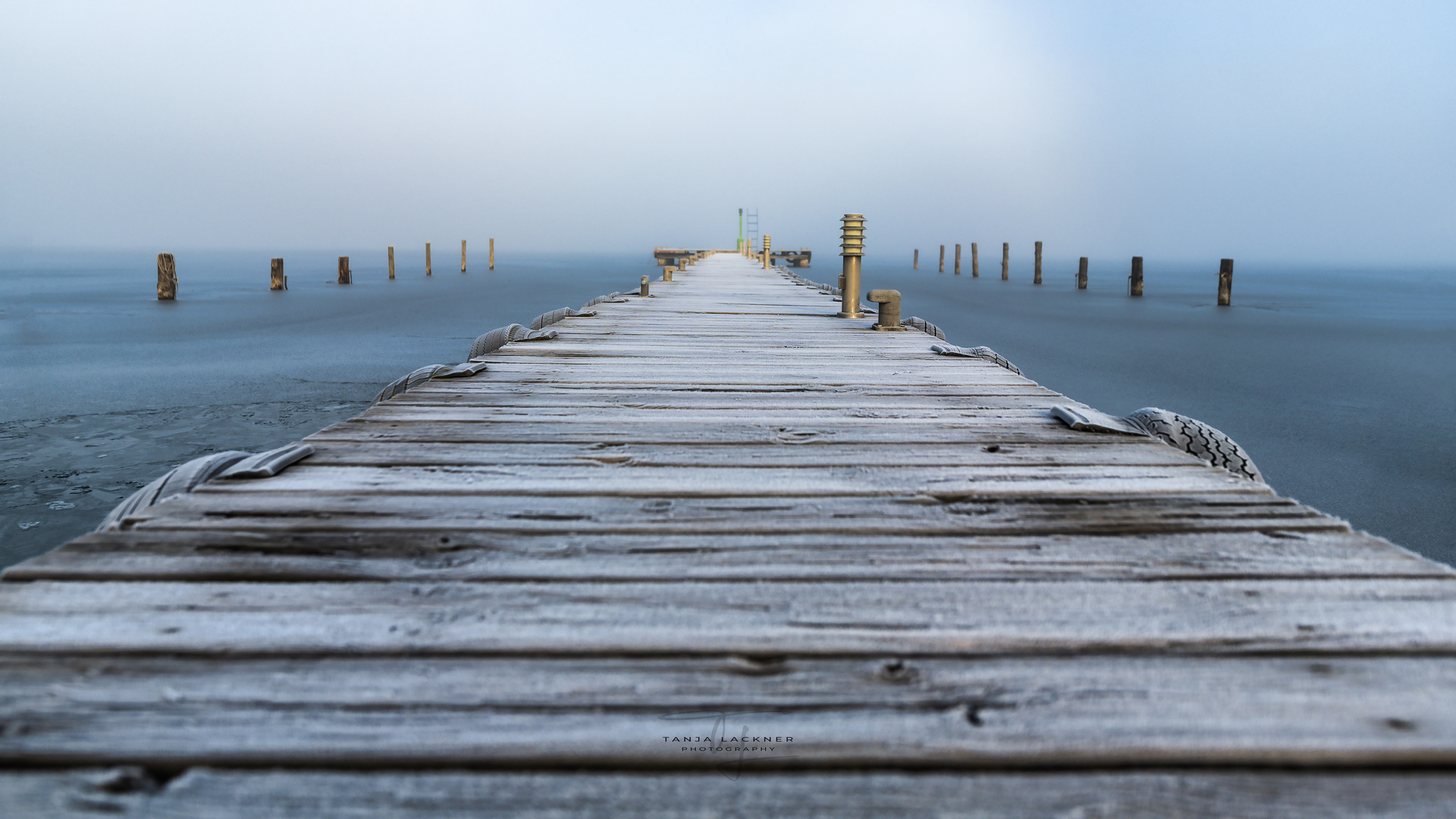 Frostiger Morgen am See