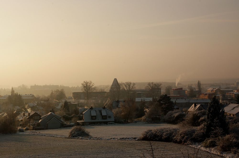 Frostiger Novembermorgen