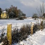 Frostiger Tag vor der Haustür