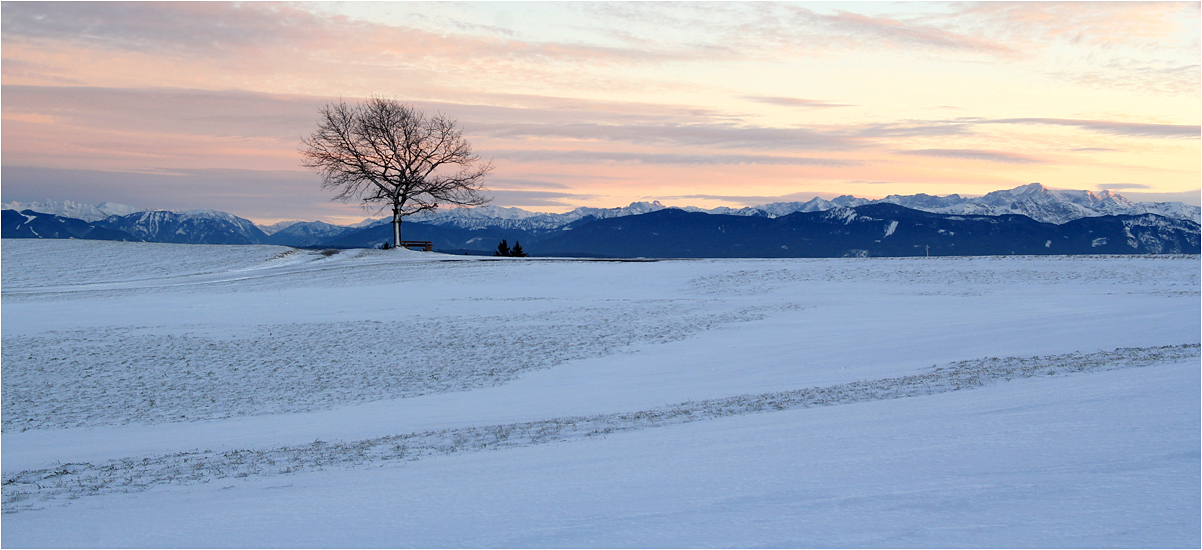 Frostiger Winterabend