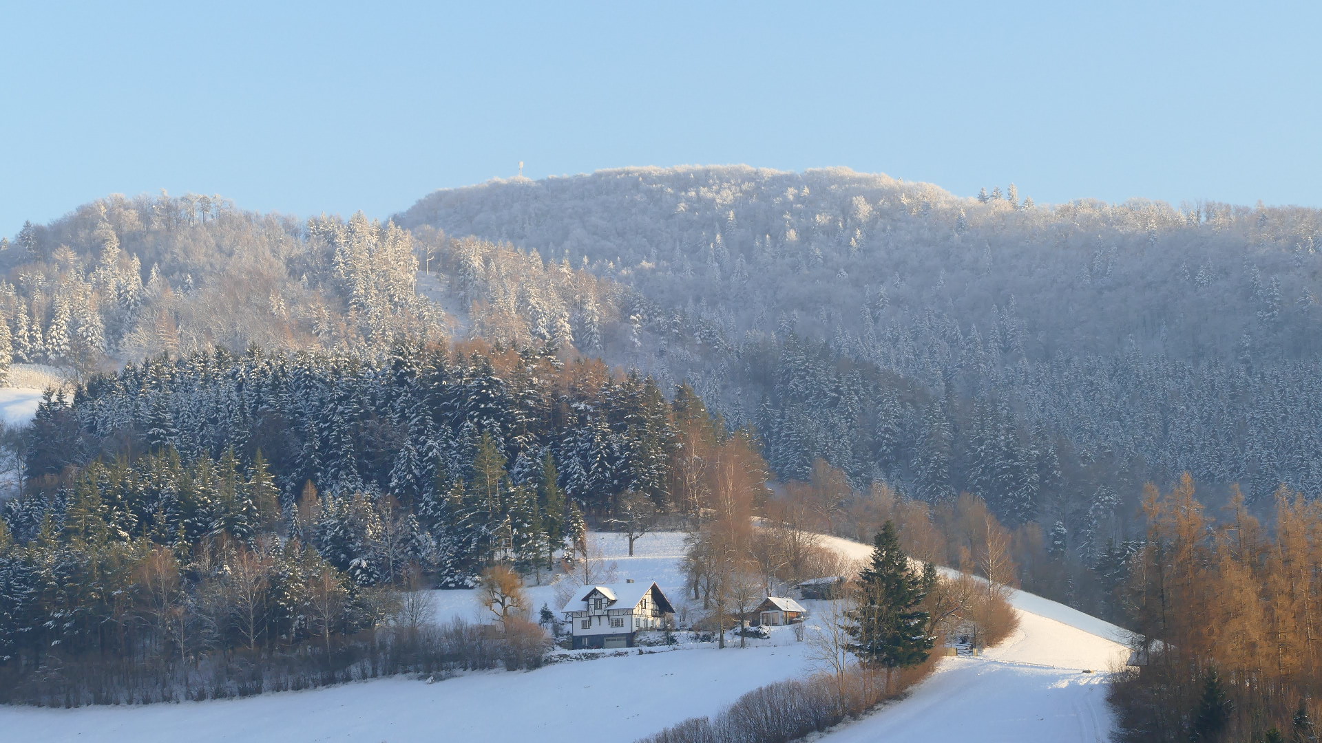 Frostiges Alpenvorland 