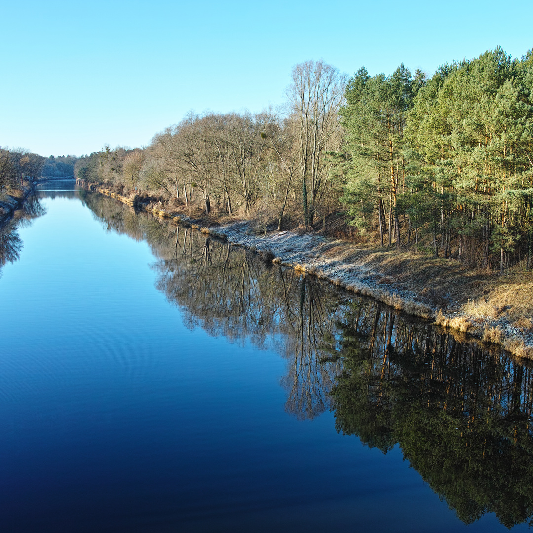 Froststimmung am Teltowkanal