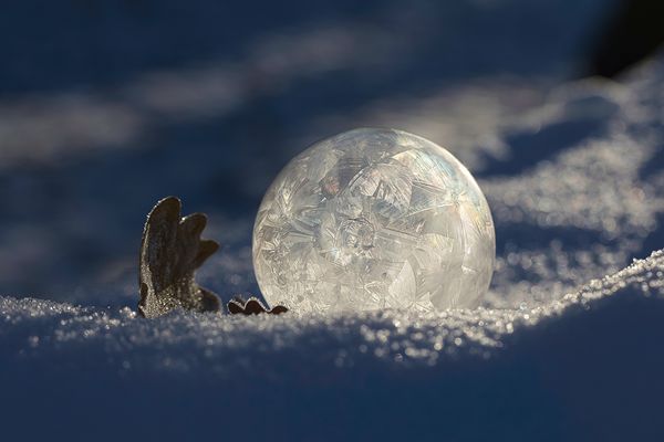 ''Frosty 4th advent greeting'' 