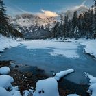 Frosty lake