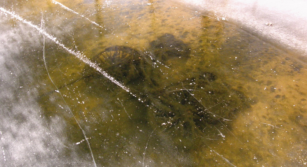 Frozen bicycle