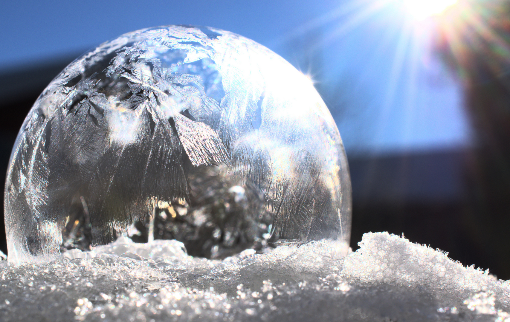 Frozen Bubbles