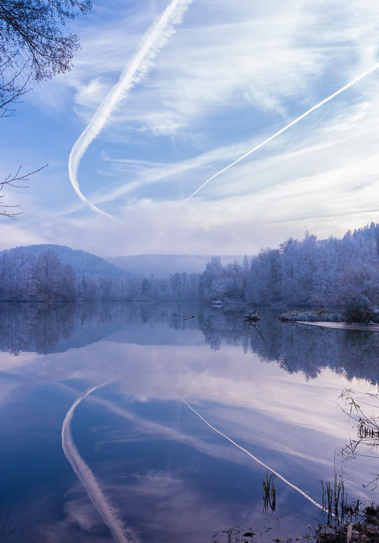 frozen clouds