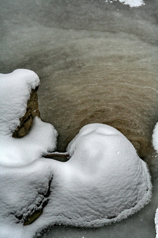 Frozen creek