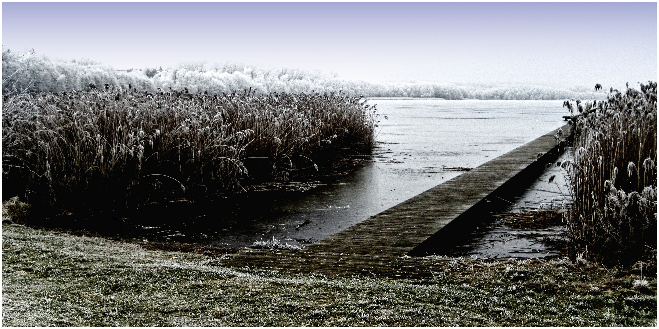 frozen lake