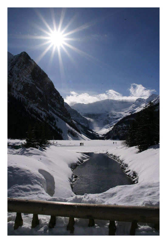 frozen lake