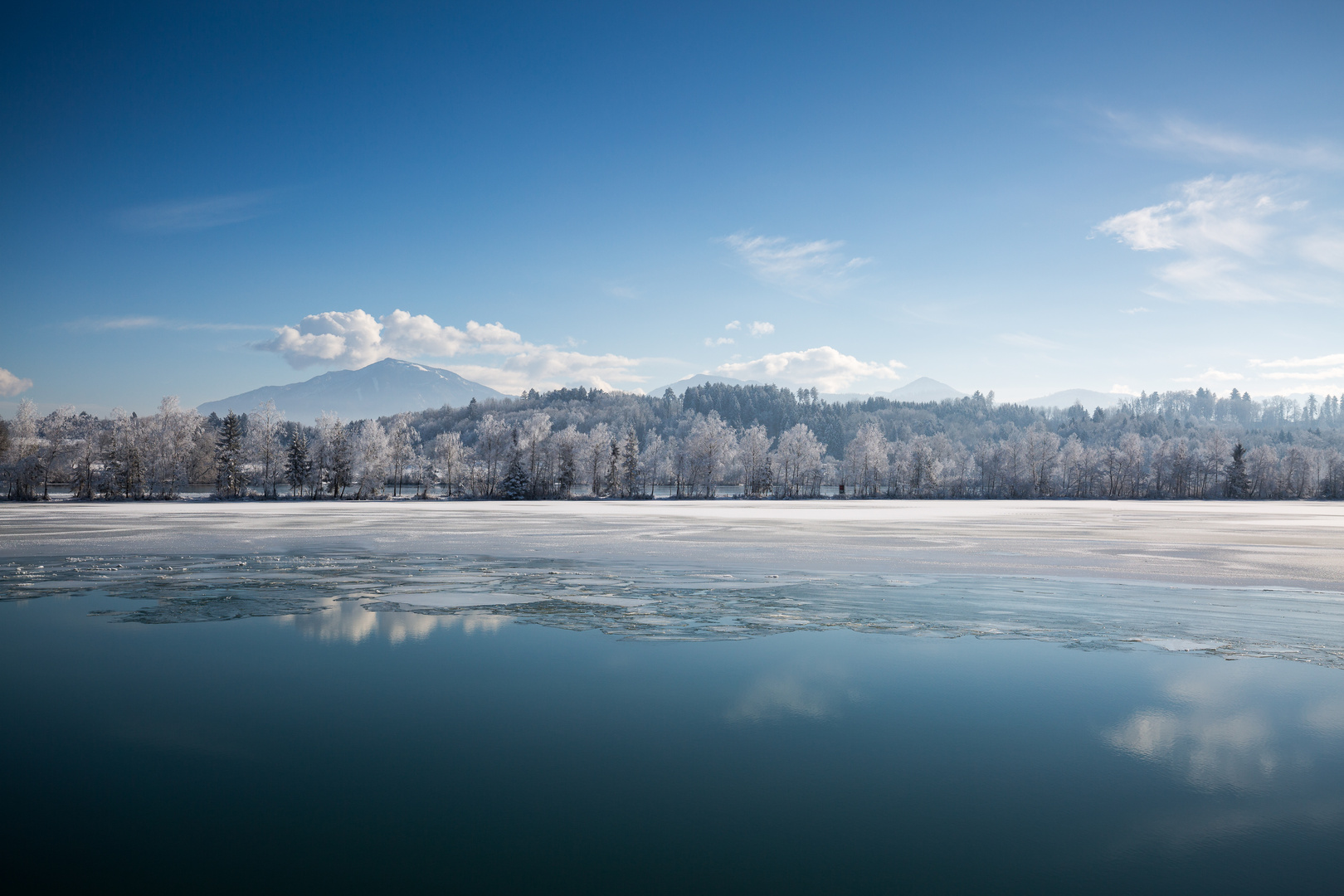 frozen lake 