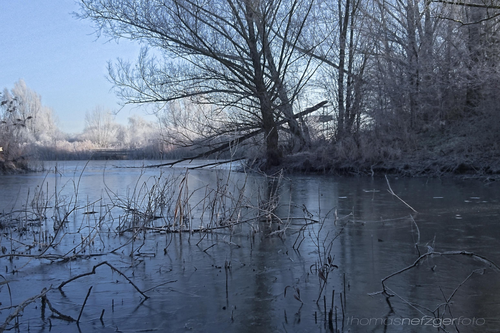 frozen lake