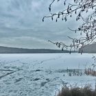 Frozen lake