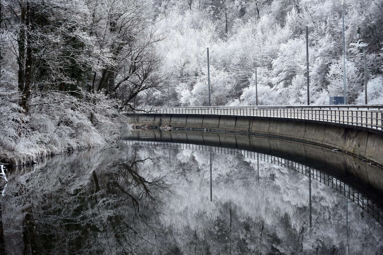 Frozen landscape