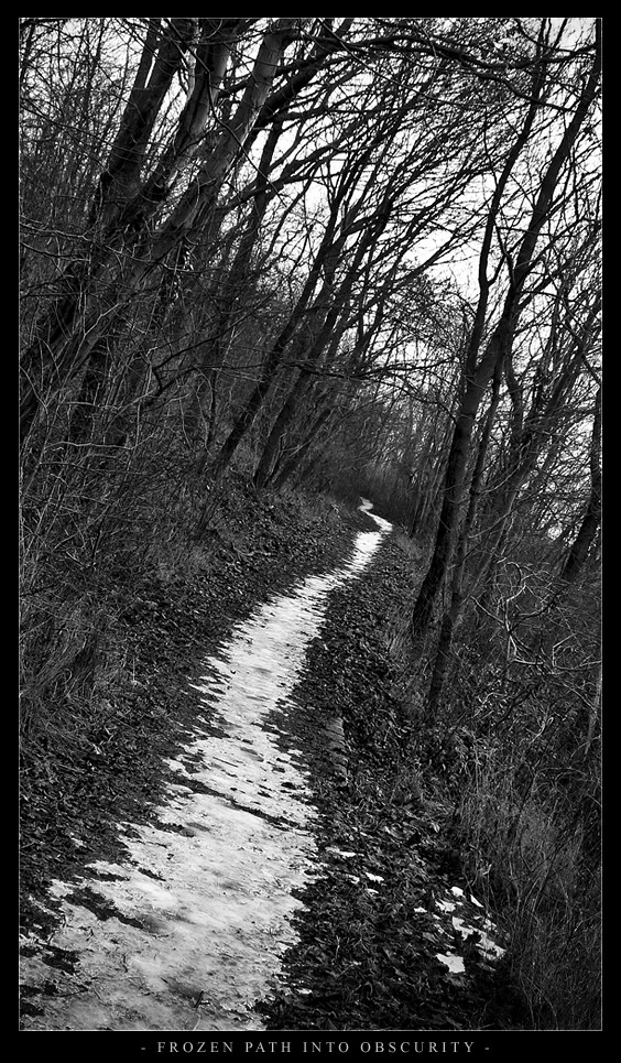 Frozen Path into Obscurity