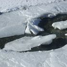 frozen river-Fiume ghiacciato