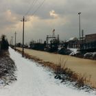 Frozen Royal Canal Dublin