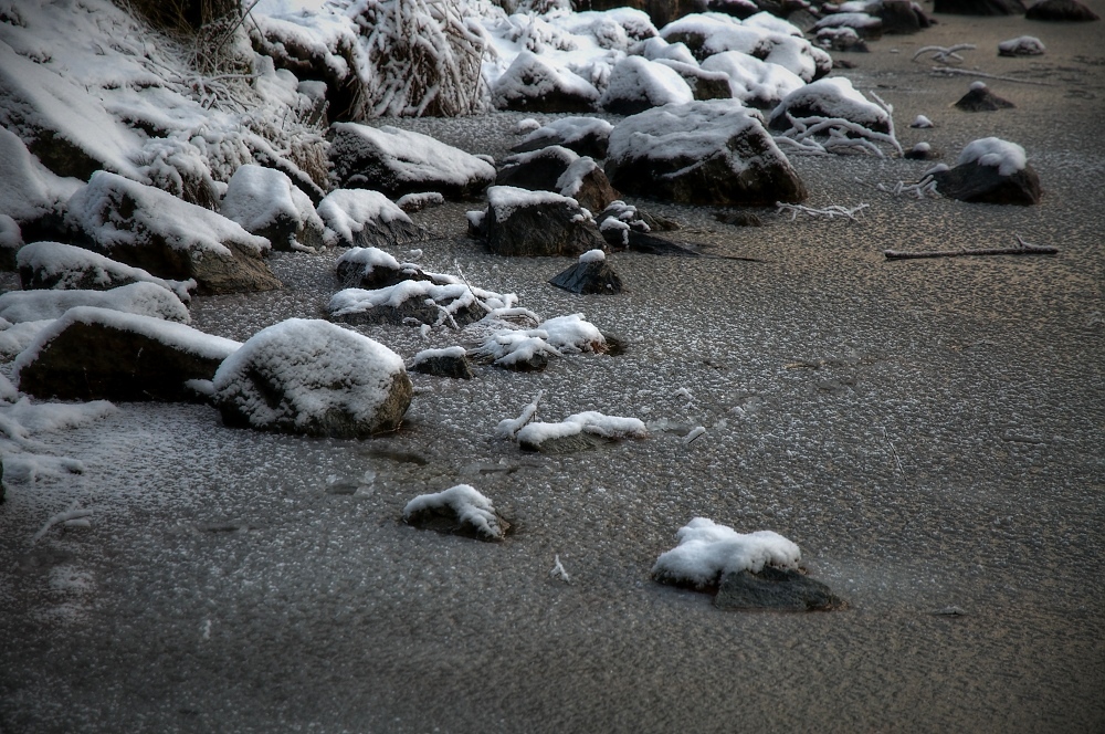 frozen stones