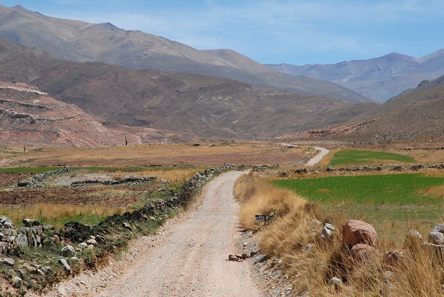 Fruchtbares Tal bei La Poma