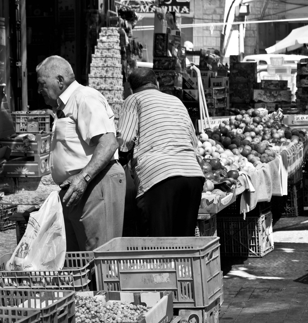 Fruchtmarkt in Nazareth