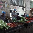 Früchte Afrikas.. Markthalle in Mombasa