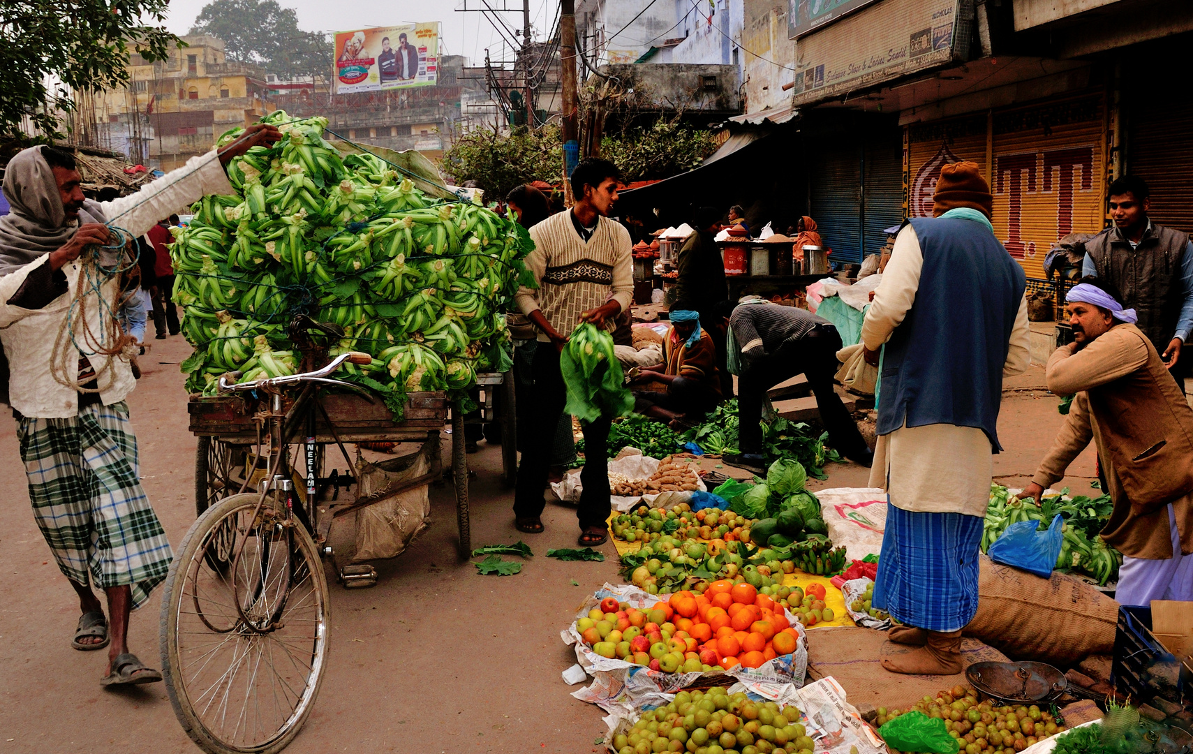 Früchtemarkt in Varanasi