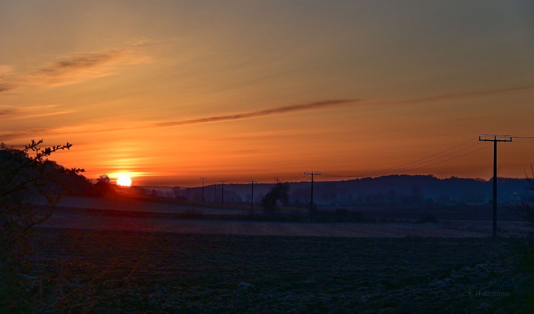 Früh am Morgen,