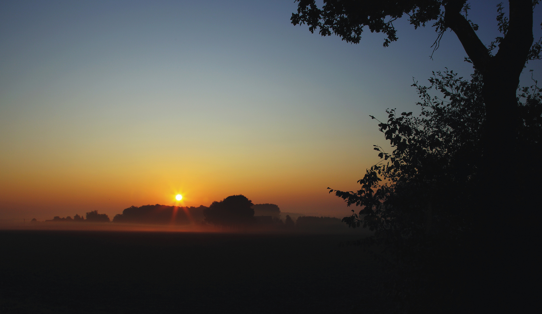 Früh am Morgen