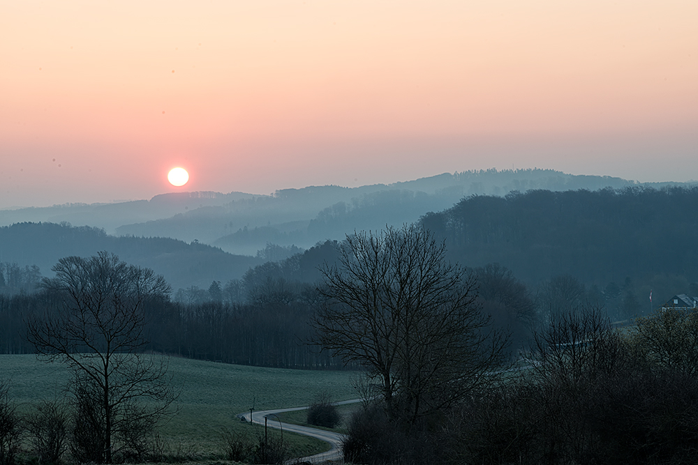 Früh am Morgen