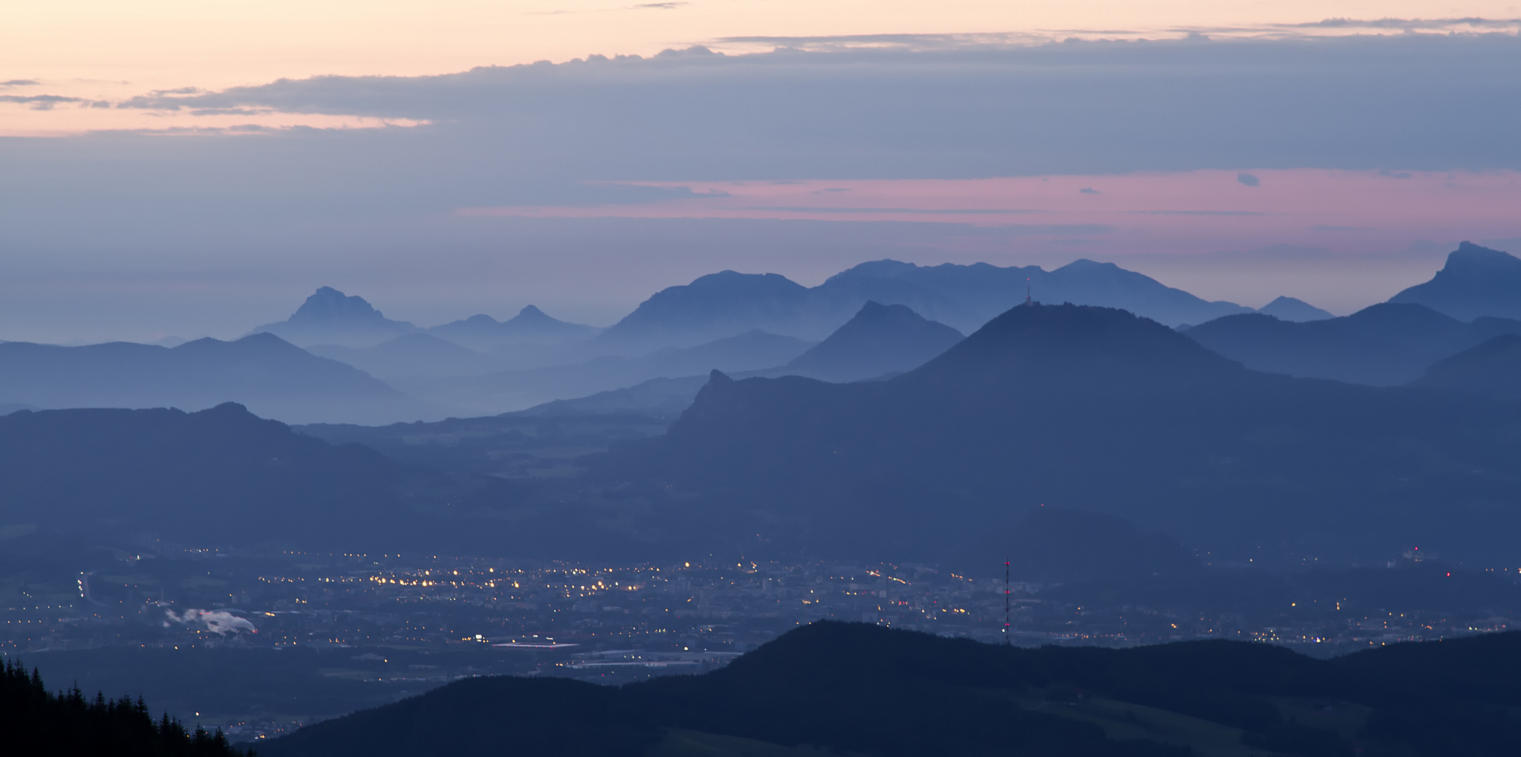 Früh am Morgen