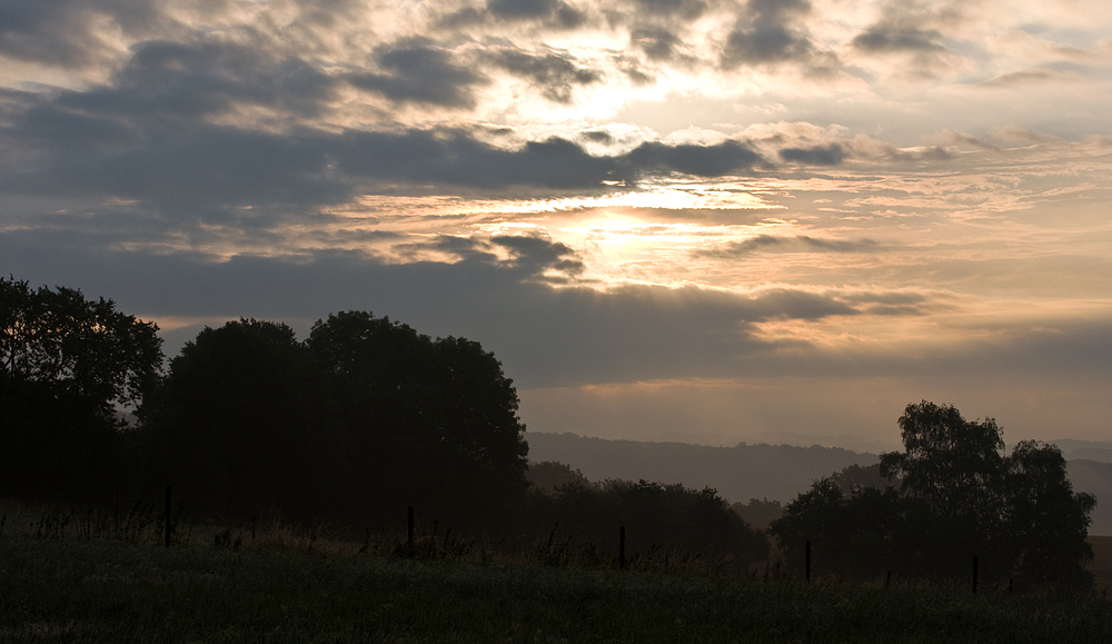 Früh am Morgen