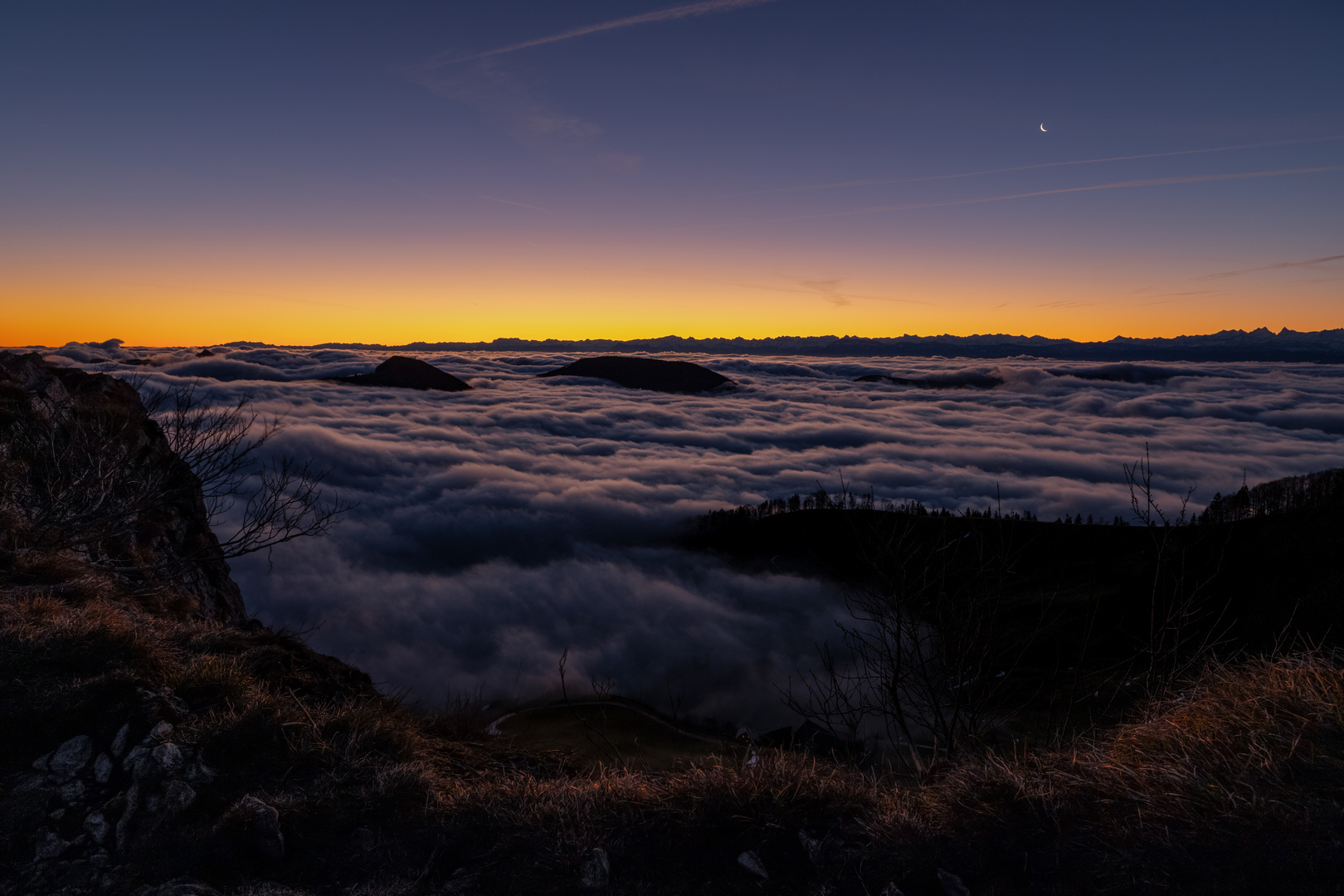 Früh am Morgen