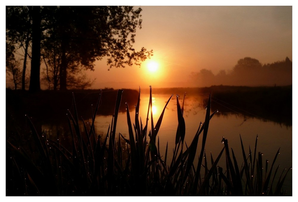 früh am Morgen