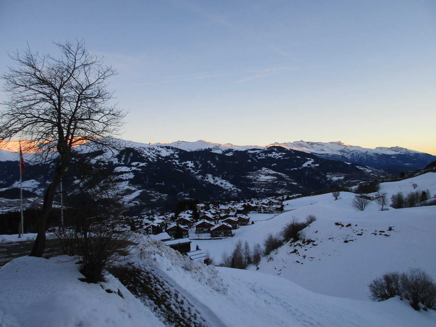 Früh am Morgen